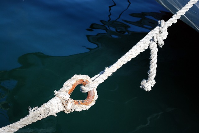 svázané lano
